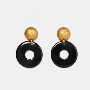 Golden Dangle Earrings